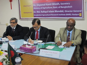 A Regional review meeting on SAARC Vegetables Adaptive Trials