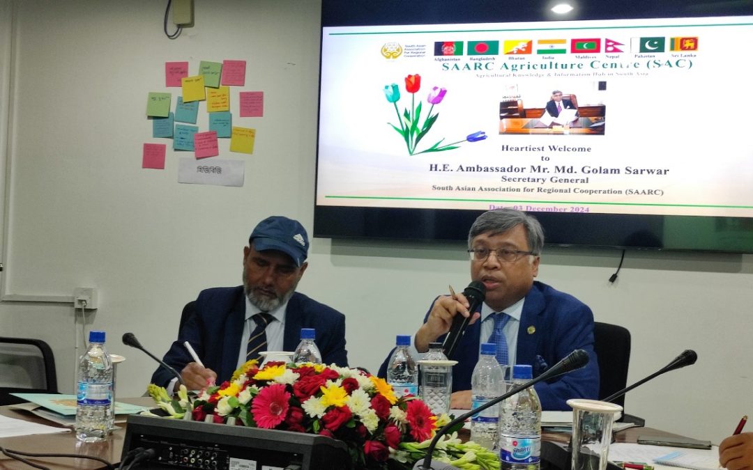 Visit of H.E Secretary of General of SAARC